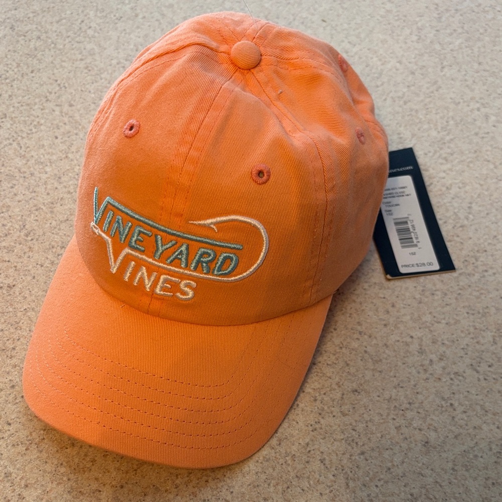 NWT Vineyard Vines Bright Orange Hat